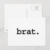 brat. briefkaart (Voorkant / Achterkant)