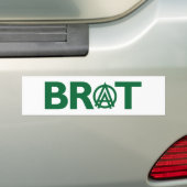 Brat-Bumpersticker Bumpersticker (Op auto)
