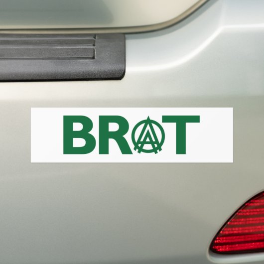 Brat-Bumpersticker Bumpersticker (Op auto)
