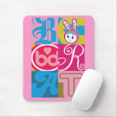 BRAT BUNNY - Blokken Muismat (Met muis)