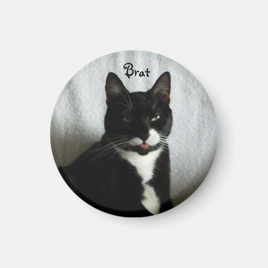 Brat Cat Magnet (Voorkant)