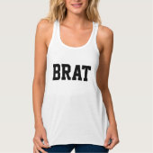 BRAT Dames Workout Gym Tanktops (Voorkant)