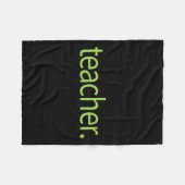 Brat Funny Kamala Harris Brat Summer Green Meme Fleece Deken (Voorkant (Horizontaal))