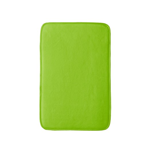 Brat Green Solid Color Badmat (Voorkant Verticaal)