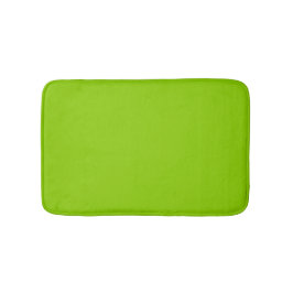 Brat Green Solid Color Badmat