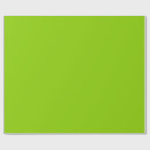 Brat Green Solid Color Cadeaupapier (Vlak)