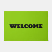 Brat Green Solid Color Deurmat (Voorkant)