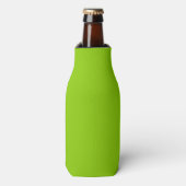 Brat Green Solid Color Flesjeskoeler (Fles Voorkant)