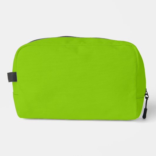 Brat Green Solid Color Toilettasje (Voorkant)