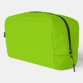 Brat Green Solid Color Toilettasje
