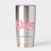 Brat logo geïsoleerde drinkbeker (Voorkant)
