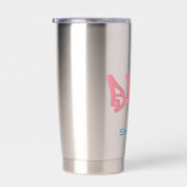 Brat logo geïsoleerde drinkbeker (Rechts)