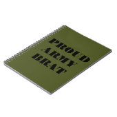 Brat notitieboek Proud Army (Linkerzijde)