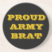 Brat onderzetter Proud Army (Voorkant)
