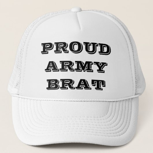 Brat pet Proud Army (Voorkant)