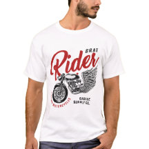 Brat Rides Custom Motorcycles T-shirt