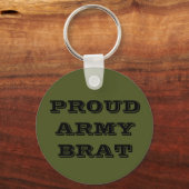 Brat Sleutelhanger Proud Army (Voorkant)