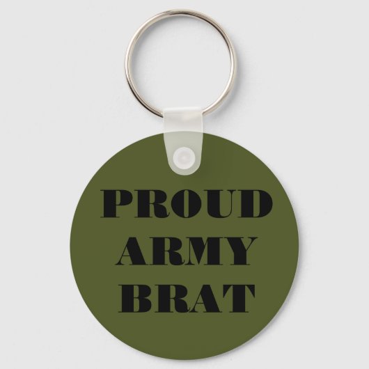 Brat Sleutelhanger Proud Army (Voorkant)