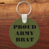 Brat Sleutelhanger Proud Army (Voorkant)