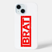 Brat Stamp Case-Mate iPhone Case (Achterkant)