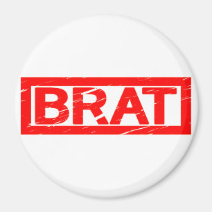 Brat Stamp Magneet