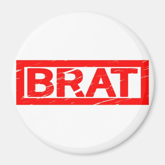 Brat Stamp Magneet (Voorkant)
