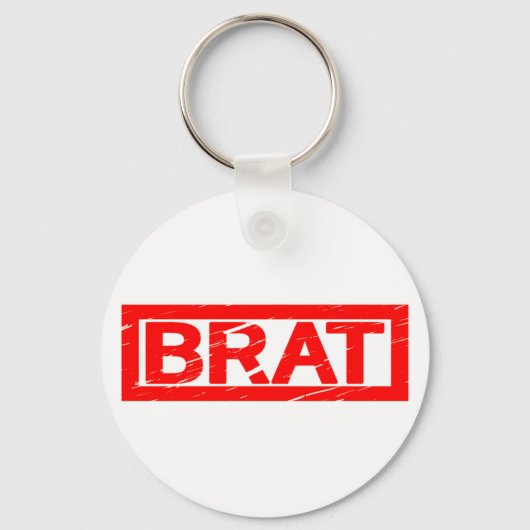 Brat Stamp Sleutelhanger (Voorkant)