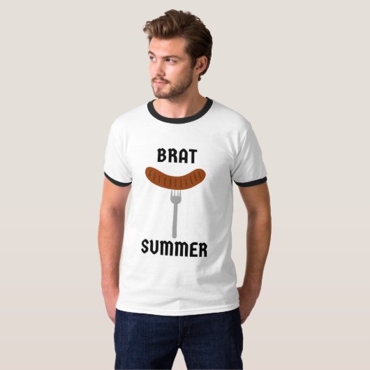 Brat Summer T-shirt (Voorkant volledig)