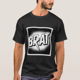 Brat T-Shirt - Zwart-wit t-shirt