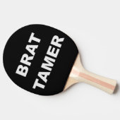 Brat Tamer Paddle Black Tafeltennisbatje (Zijkant)