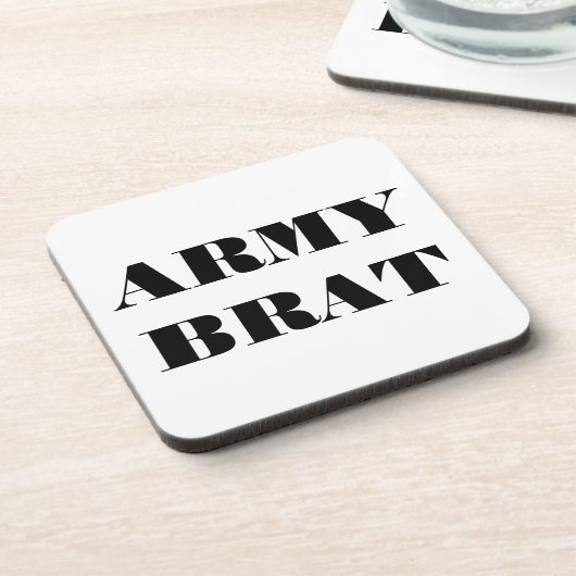 Brat uit het onderzetter Legerset (Linkerzijde)