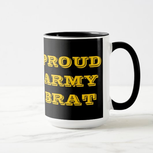 Brat van het mok Proud Army (Rechts)