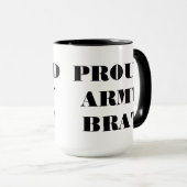 Brat van het mok Proud Army (Voorkant rechts)