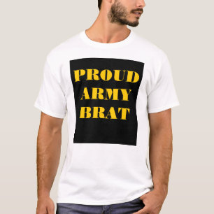 Brat van het T-Shirt Proud Army