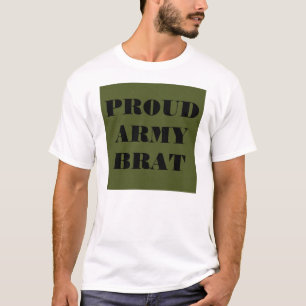 Brat van het T-Shirt Proud Army