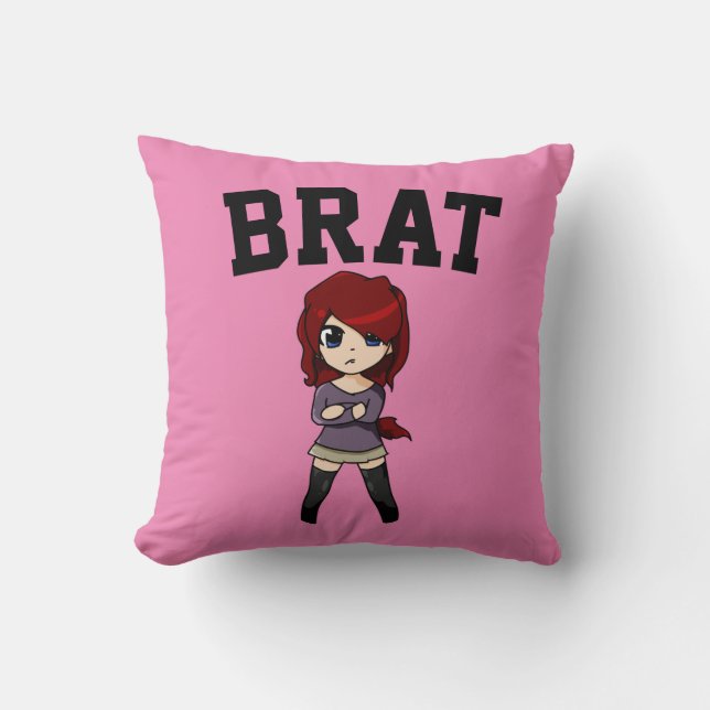 BRAT VROUW VRIENDIN GRAPPIG SIERKUSSEN (Voorkant)