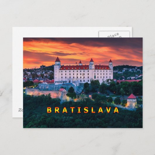 Bratislava 001D Briefkaart (Voorkant / Achterkant)