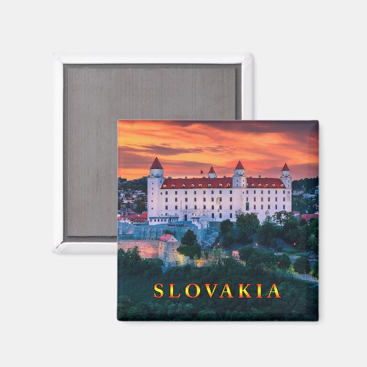 Bratislava 001M Magneet (Voorkant / Achterkant)