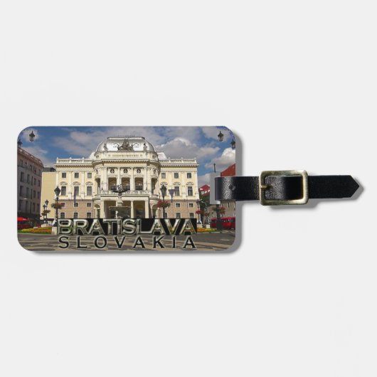Bratislava Bagagelabel (Voorkant horizontaal)
