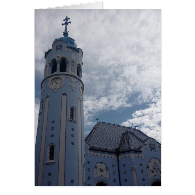bratislava - blauwe kerk (Voorkant)