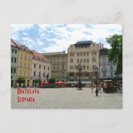 Bratislava Briefkaart (Voorkant)