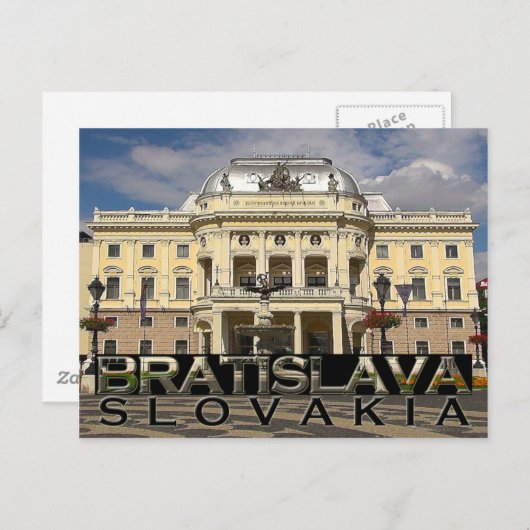 Bratislava Briefkaart (Voorkant / Achterkant)