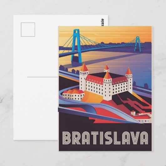 Bratislava Briefkaart (Voorkant / Achterkant)