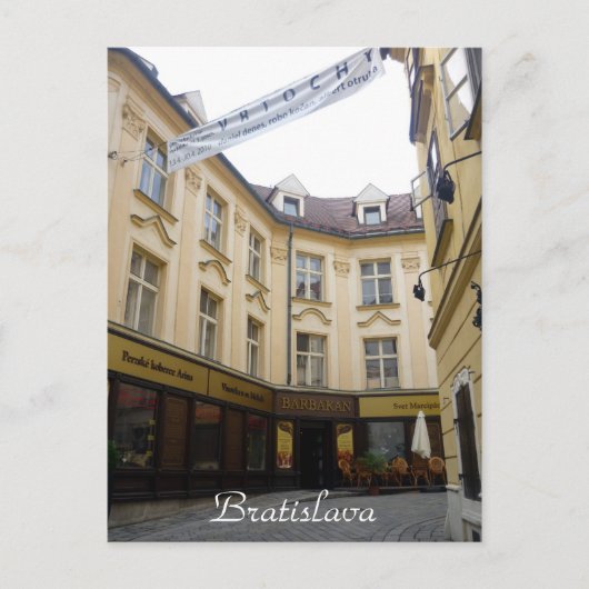 bratislava briefkaart (Voorkant)