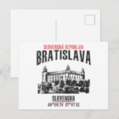 Bratislava Briefkaart (Voorkant / Achterkant)