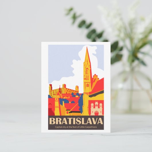 Bratislava Briefkaart (Staand voorkant)