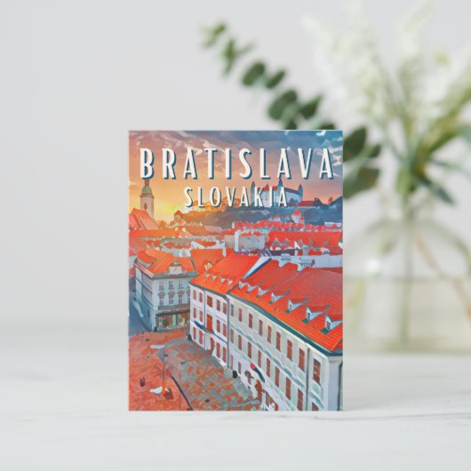 Bratislava Briefkaart (Staand voorkant)