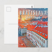 Bratislava Briefkaart (Voorkant / Achterkant)