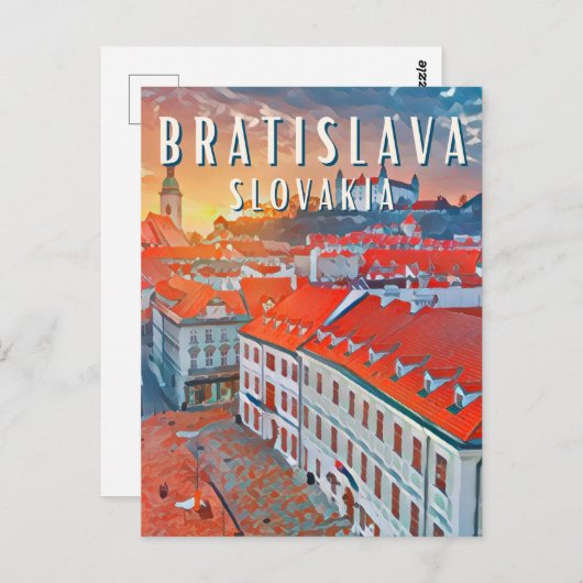 Bratislava Briefkaart (Voorkant / Achterkant)