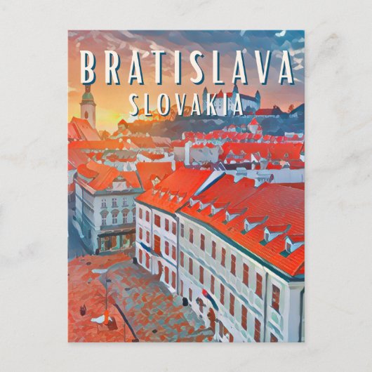 Bratislava Briefkaart (Voorkant)